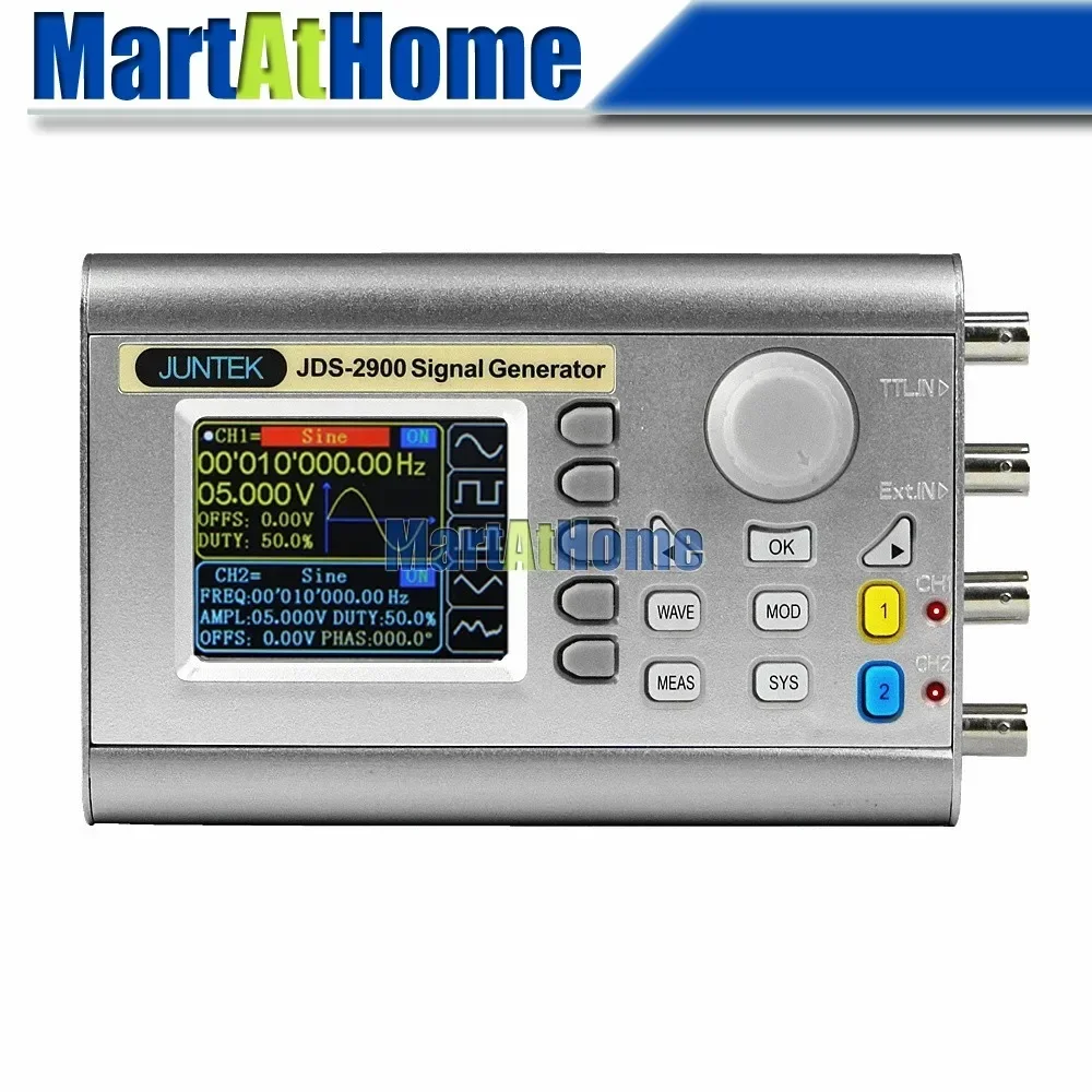 Function Arbitrary Waveform Generator - Dijital Çift Kanallı DDS Sinyal Üreteci,