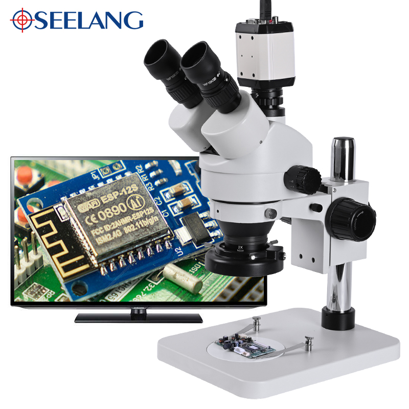 Stereo Trinocular Microscope Pcb - Cep telefonları, saatler, hassas lehimleme, PCB