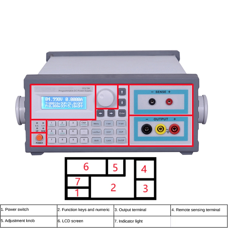 Laboratuvar tipi, yüksek hassa - Linear Lab Power Supply Adjustable incelemesi ve fiyatı