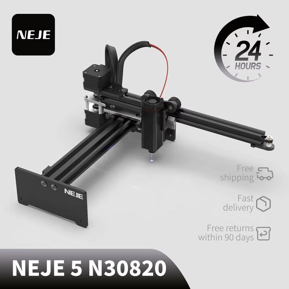 NEJE 5 N30820 40W Mini CNC Laz - Mini Laser Engraver Cnc Router incelemesi ve fiyatı