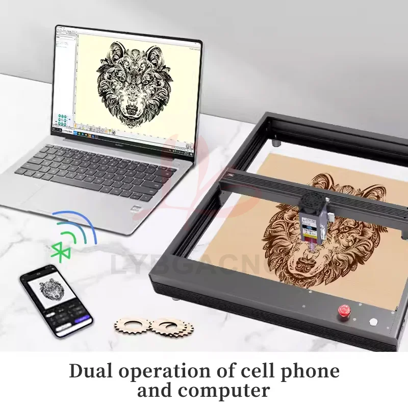 LY 4040 10W/20W Masaüstü Çerçe - Mini Laser Engraver Cnc Router incelemesi ve fiyatı