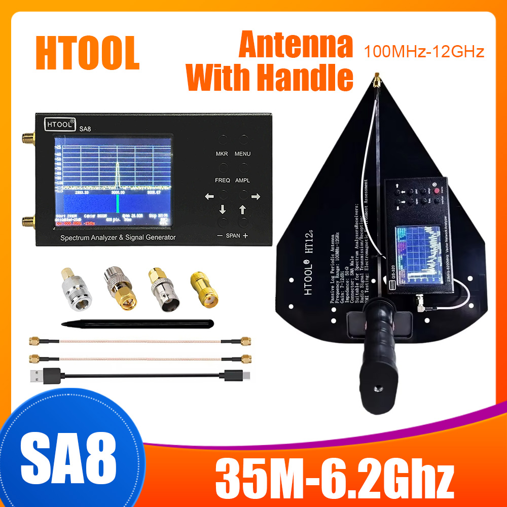 HTOOL SA8 Spektrum Analizörü 3 - Signal Generator Spectrum Analyzer incelemesi ve fiyatı